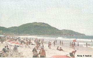 Vista local da Praia dos Ingleses