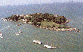 Vista a�rea de Governador Celso Ramos