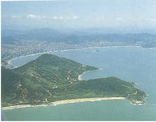 Vista a�rea de Cambori�