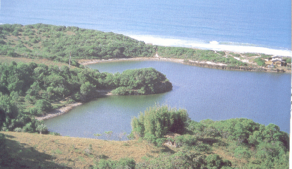 Vista da Praia do Rosa